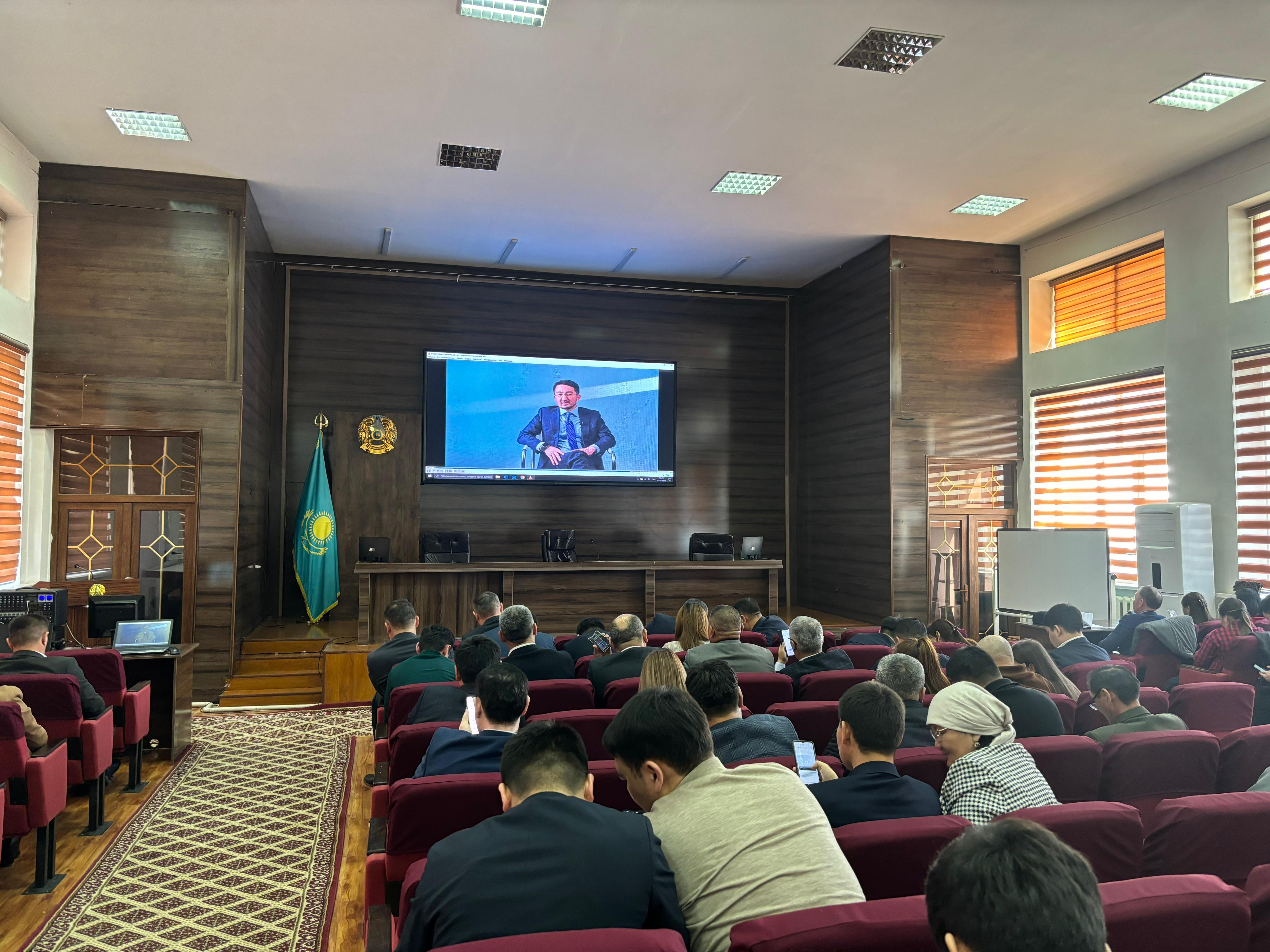 АРЫСТА МЕМЛЕКЕТТІК ҚЫЗМЕТШІЛЕРГЕ АРНАЛҒАН КӨШПЕЛІ СЕМИНАР ӨТТІ