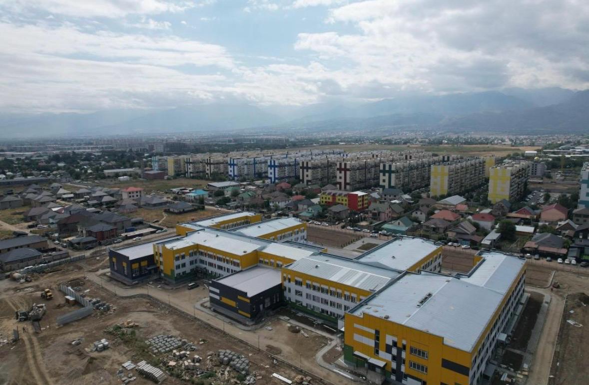 В Алматинской области строят 9 школ на 7200 мест