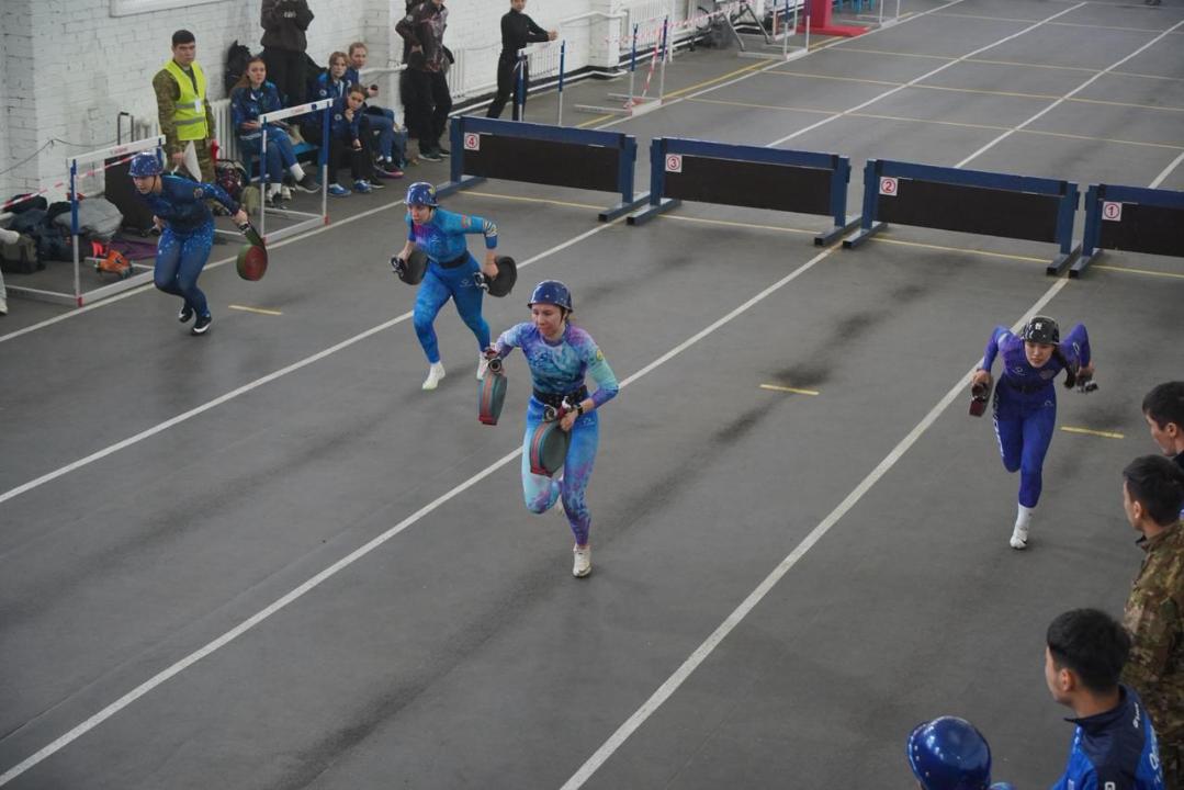 Өрт сөндіру-құтқару спорты бойынша Қазақстан Республикасы ТЖМ қысқы чемпионаттарының үшінші күні қорытындыланды