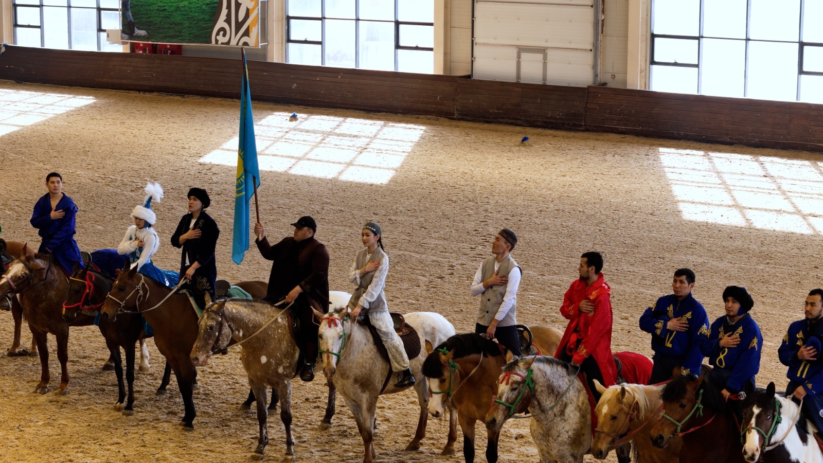 В Астане отметили День национального спорта показательными выступлениями