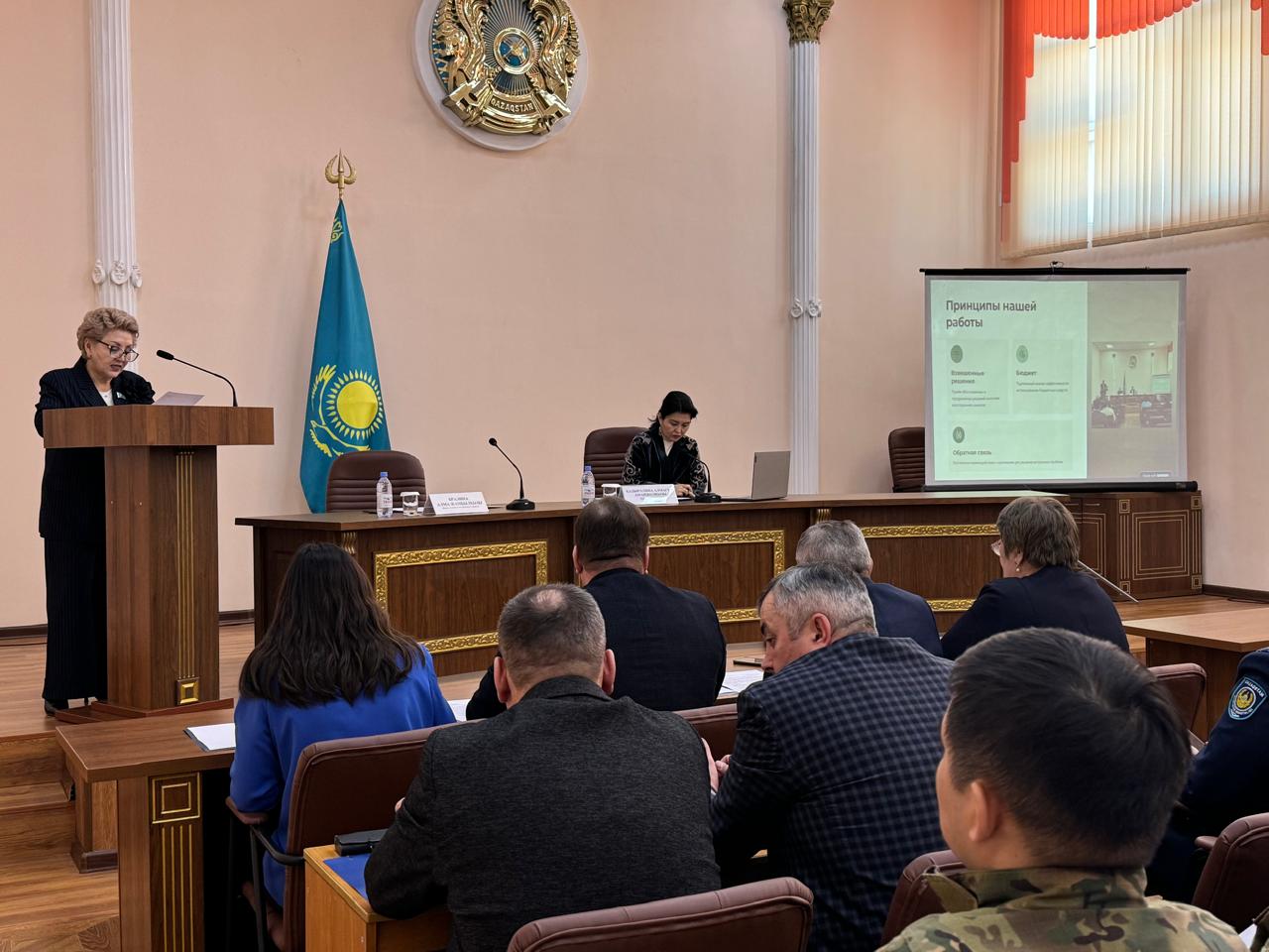 Жақсы аудандық мәслихатының сегізінші шақырылымдағы кезекті елу үшінші сессиясы өтті