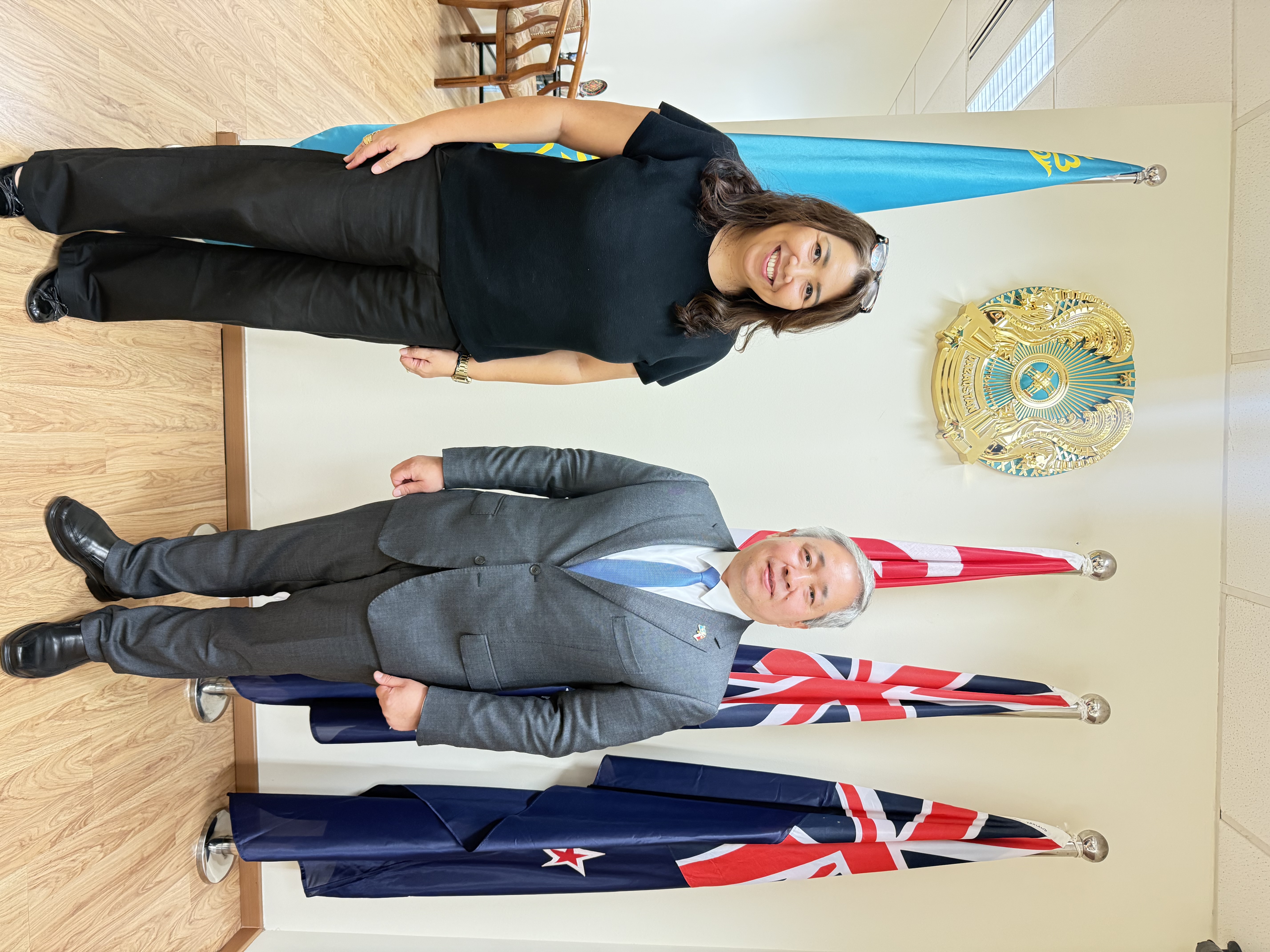 Сингапурда Қазақстан Елшісінің Сауда және индустрия министрлігінің басшылығымен кездесуі өтті