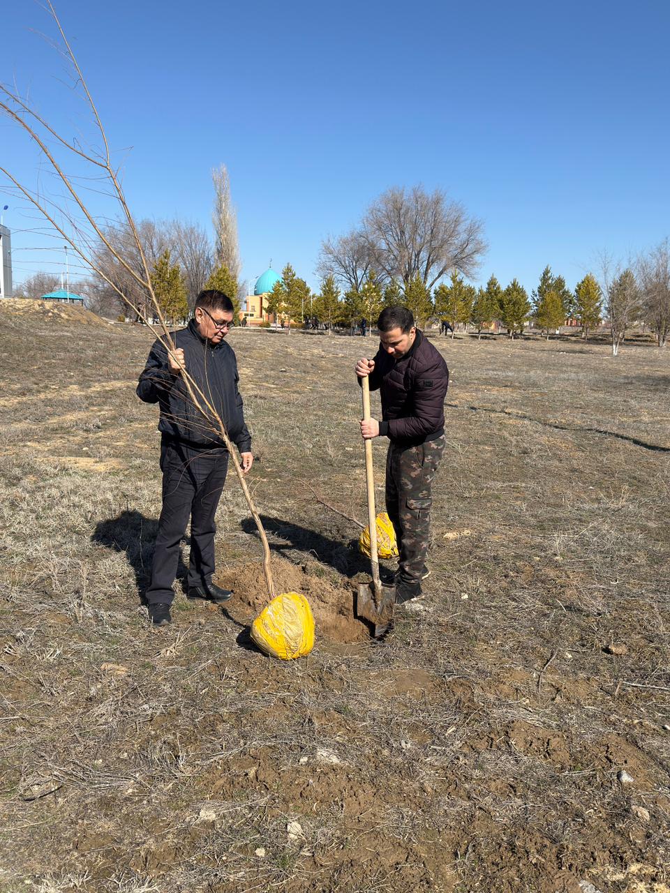 Ескелді ауылдық округінде жаппай сенбілік өткізілді