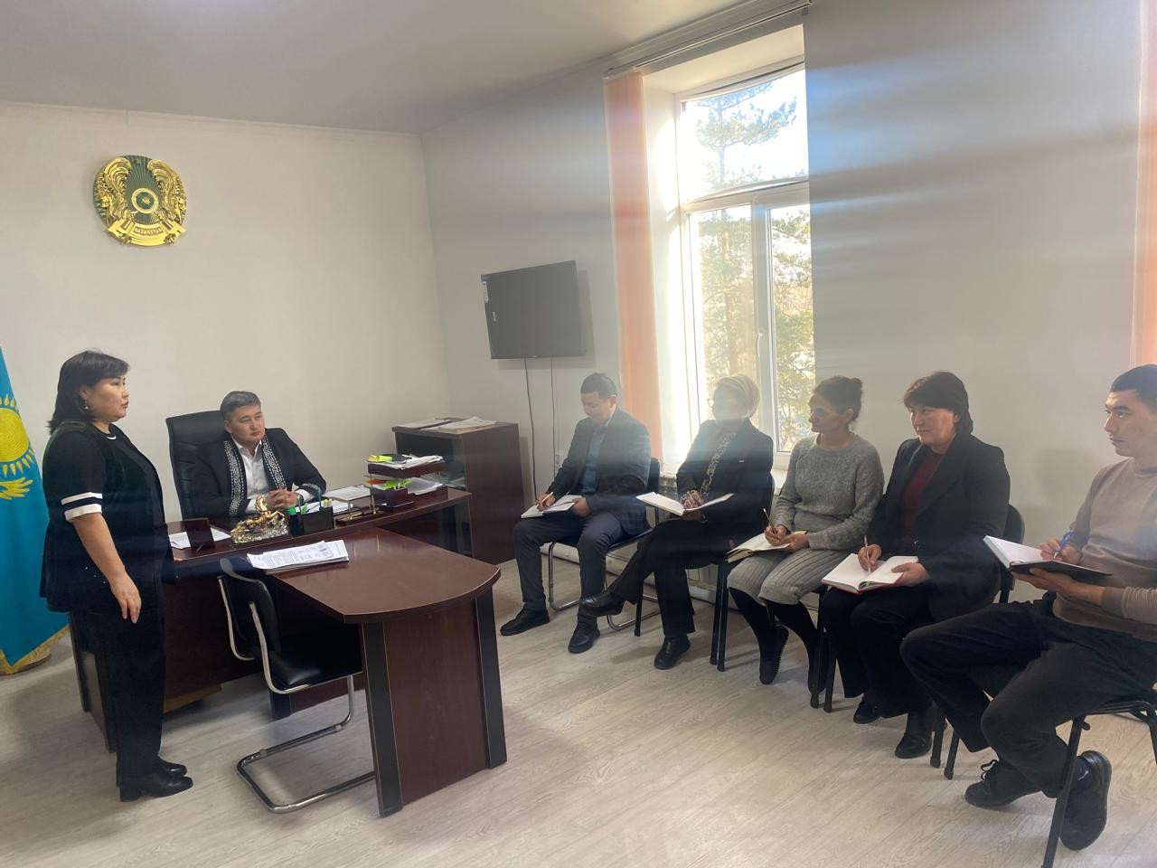 Қызметкерлер арасында семинар