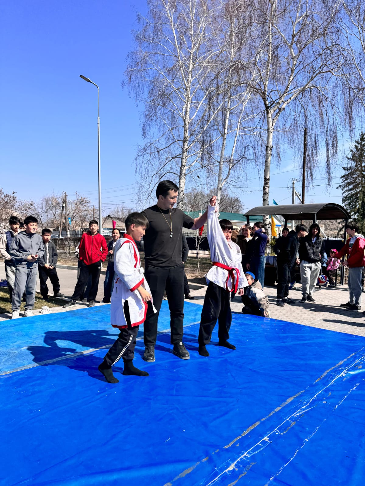 Ұлтық спорт түрлерінен жарыс өтті