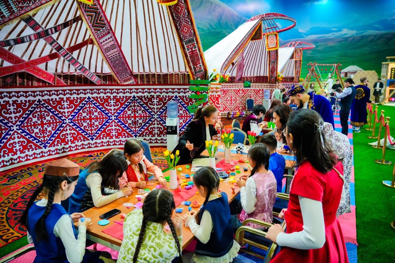 Астанада Наурыз мейрамына орай балаларға арнап шығармашылық алаң ұйымдастырылды