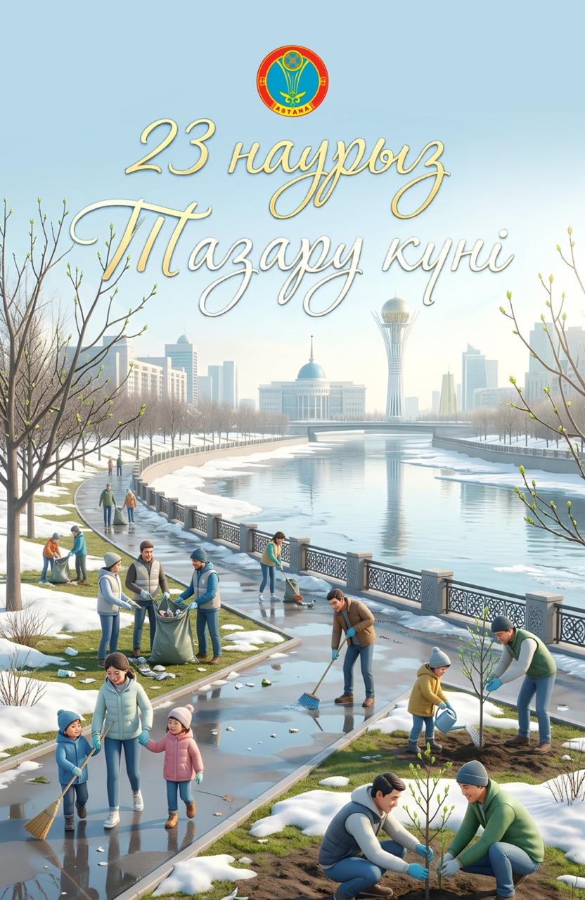 Экологические акции пройдут в День очищения в Астане