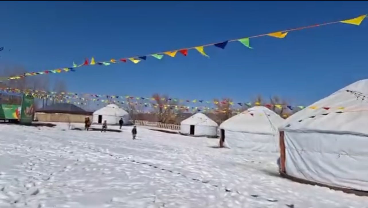 Ынтымақ күніне орай мерекелік дайындықтар жүргізілуде.