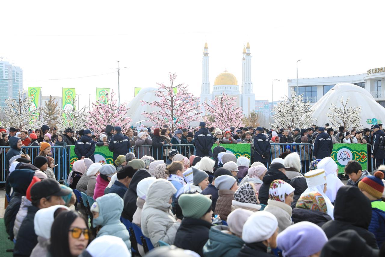 Ақтөбеде Наурыз тойы дүркіреп өтті
