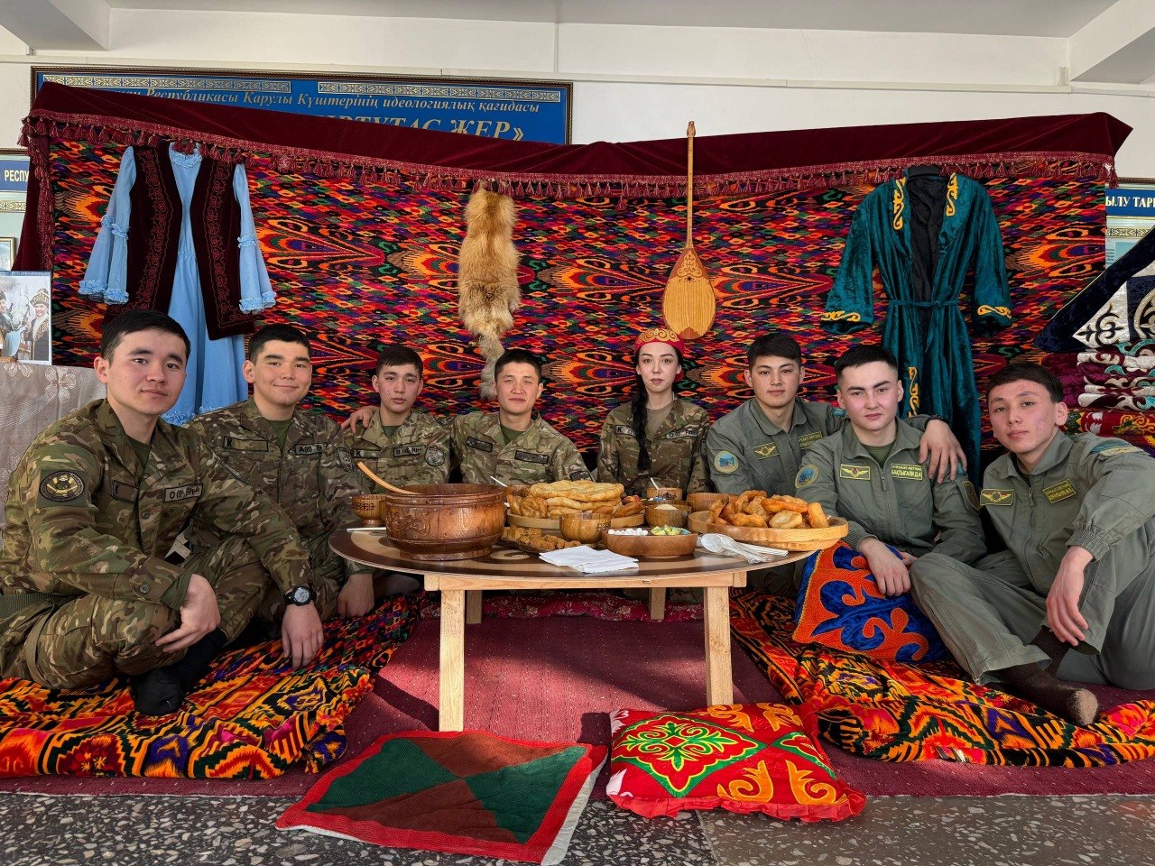 Әскери қызметшілер Наурыз мейрамын атап өтті