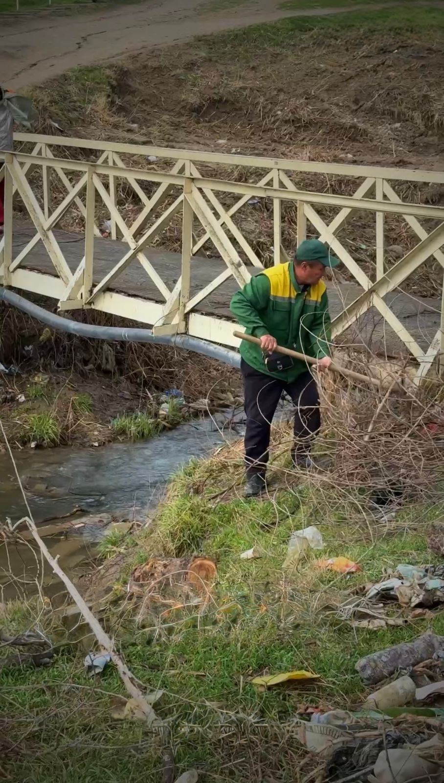 Қарасу-2 каналына тазалық жұмыстары жүргізілді