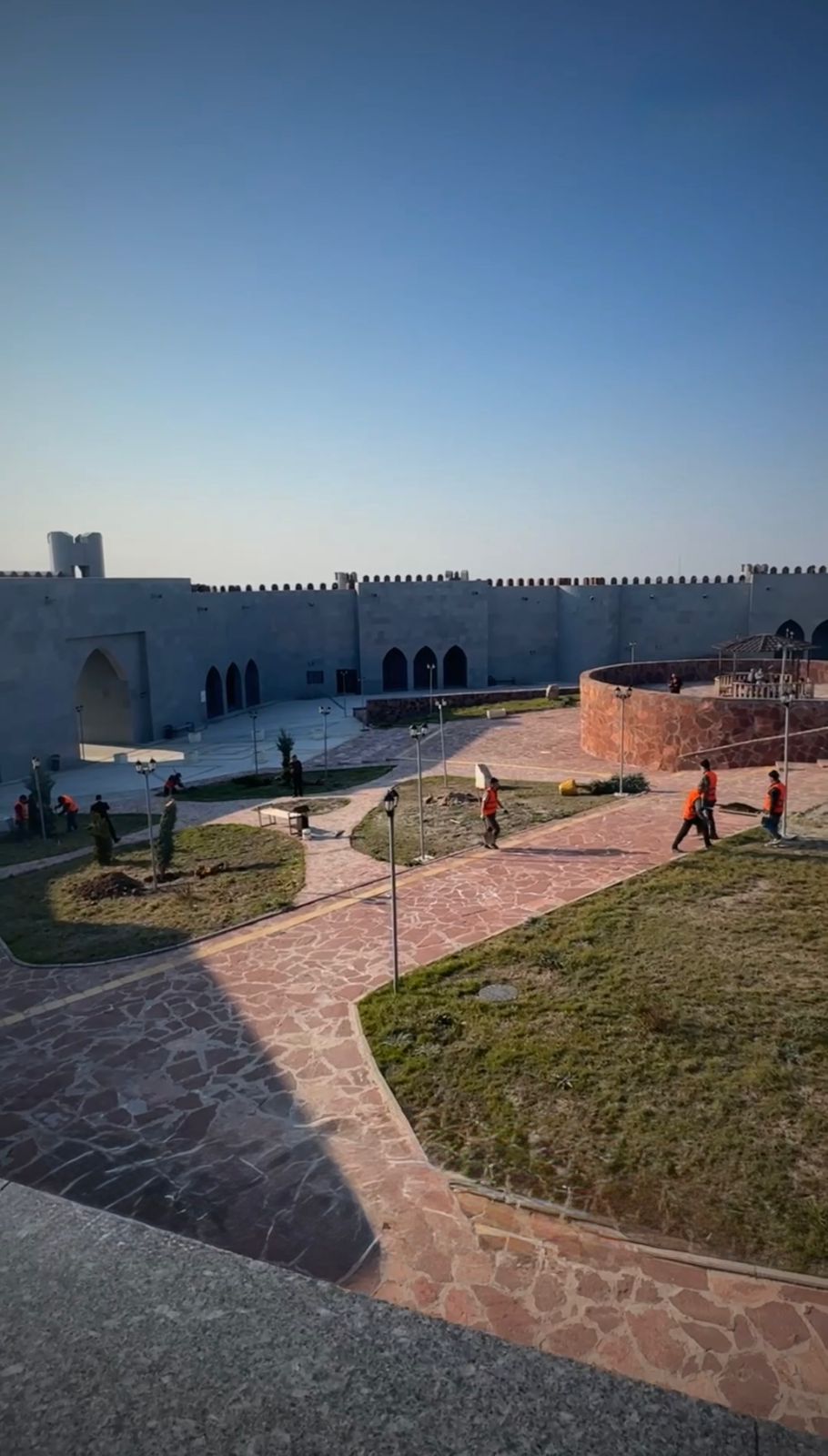 “Көне қамал” кешеніне тал көшеттері отырғызылды