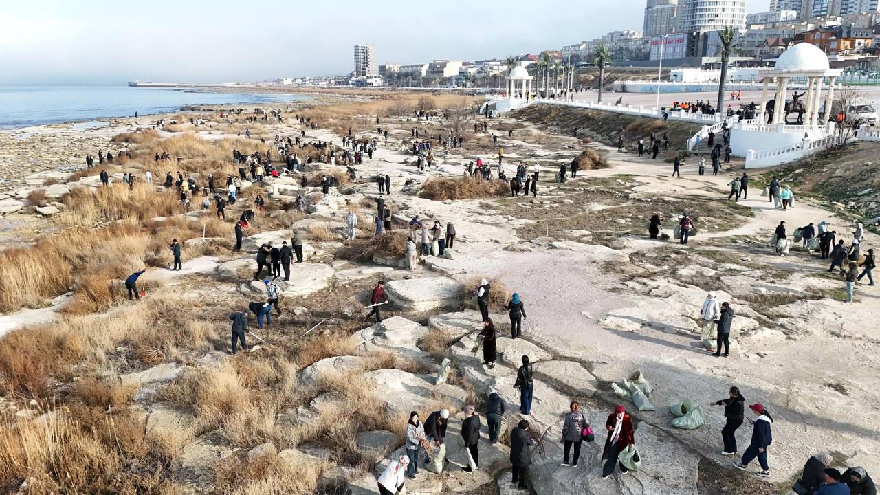 Ақтауда «Таза Қазақстан» акциясы аясында ауқымды сенбілік өтті