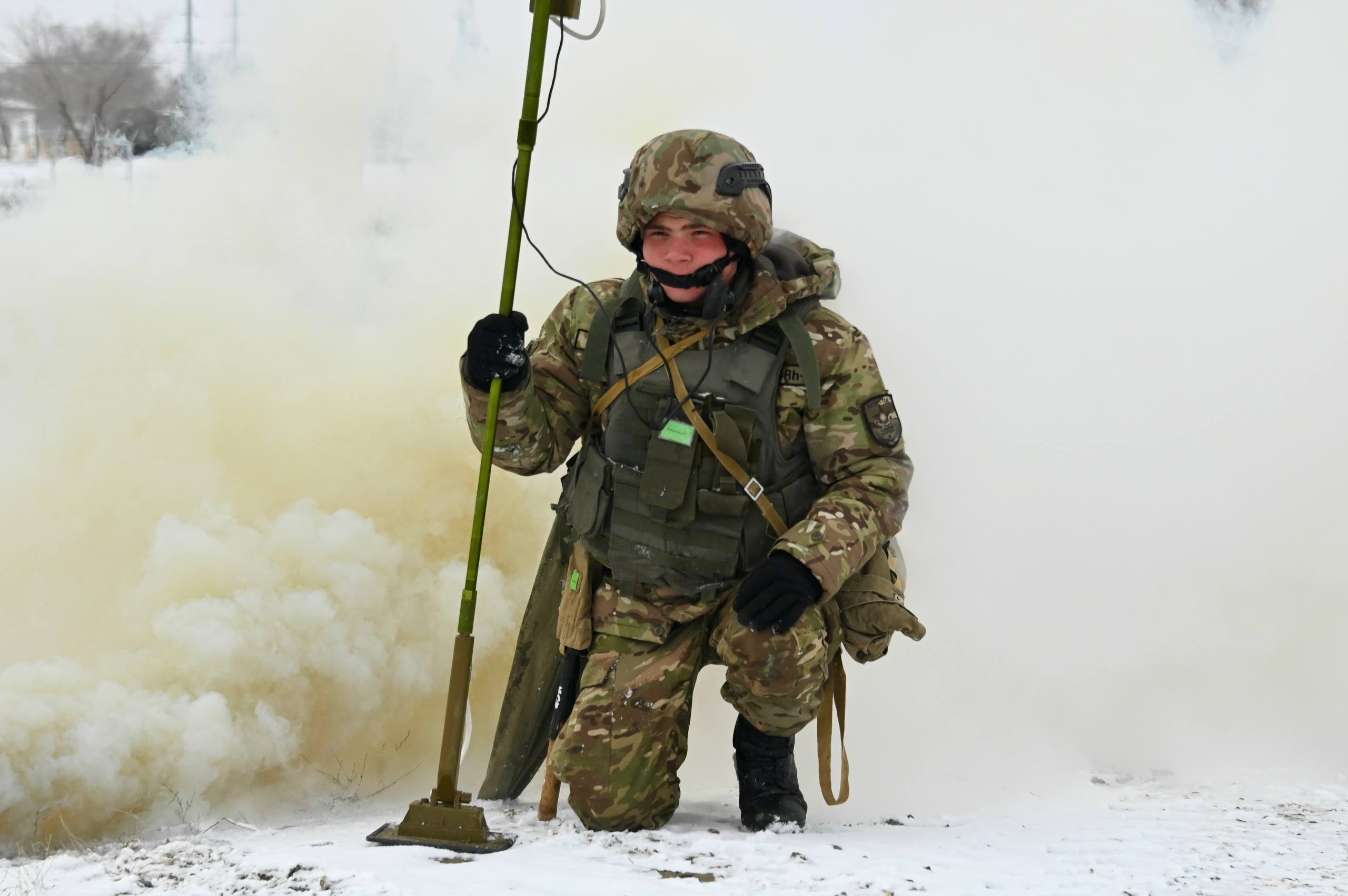 В Жамбылской области проверили готовность инженерно-саперного полка