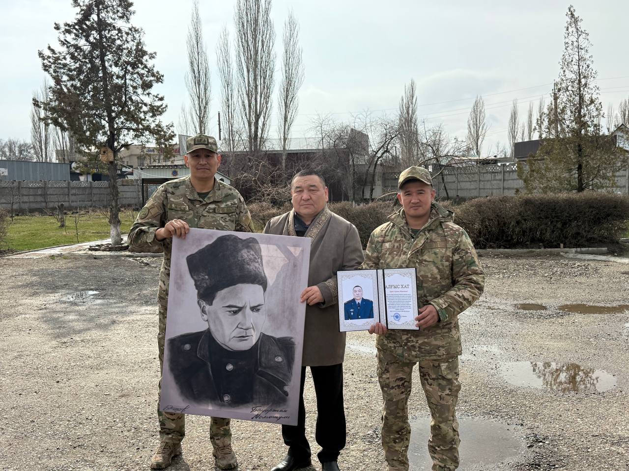 В Жуалынском районе состоялись проводы на пенсию