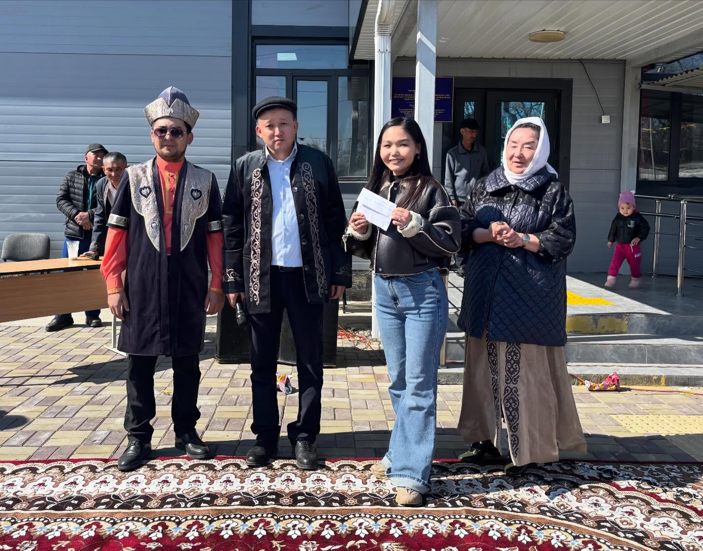 Қоңыр ауылдық округінде бишілерге ақшалай сыйақы табысталды