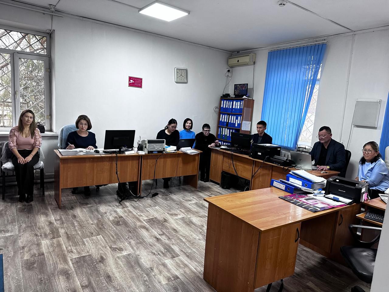 МӘС бөлімдерінің мамандарына МӘС жүргізу бойынша техникалық оқу өткізілді.