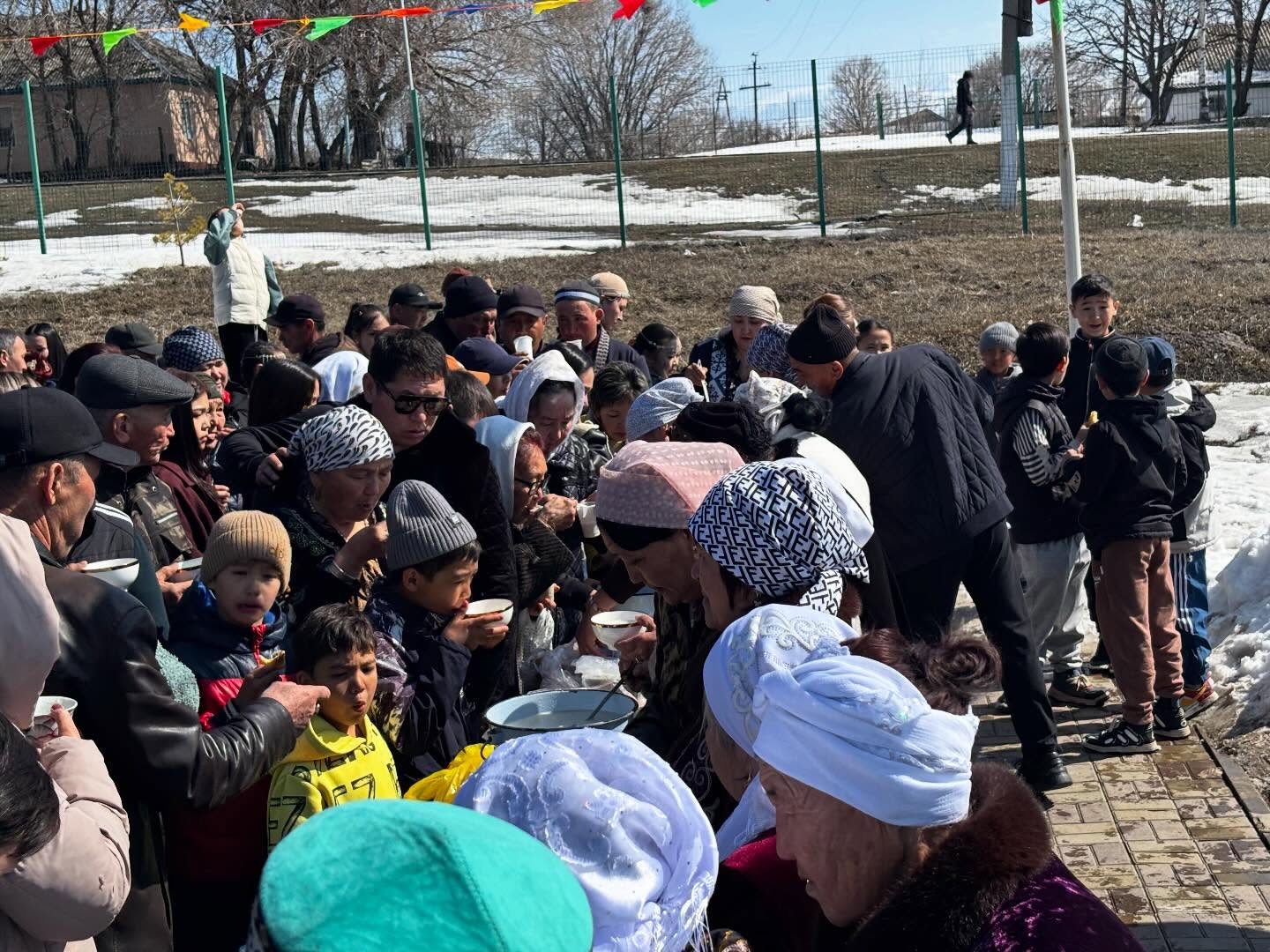 Қоңыр ауылдық округінде Наурыз мерекесі аясында көшелер дастархан жайды