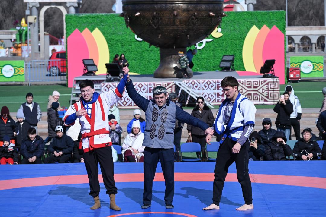Ақтөбеде «Наурызнама» онкүндігі аясында Ұлттық спорт күні өтті