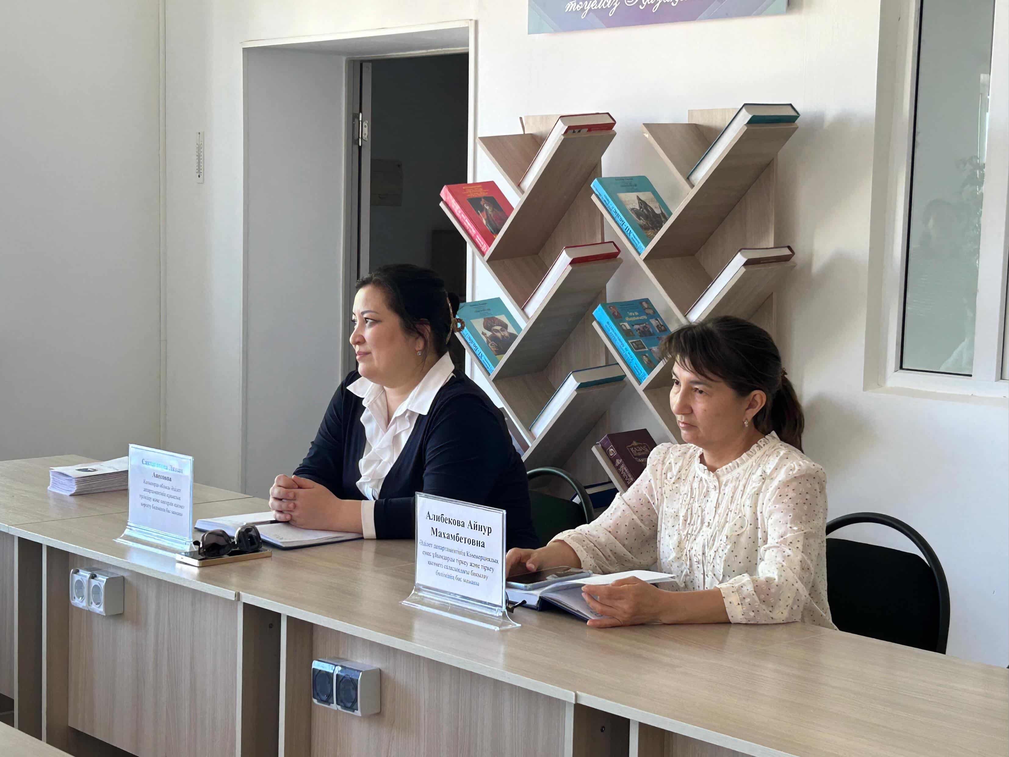 Смағұл Ысқақов атындағы көпбейінді инновациялық жоғары колледжі студенттерімен кездесу өткізді