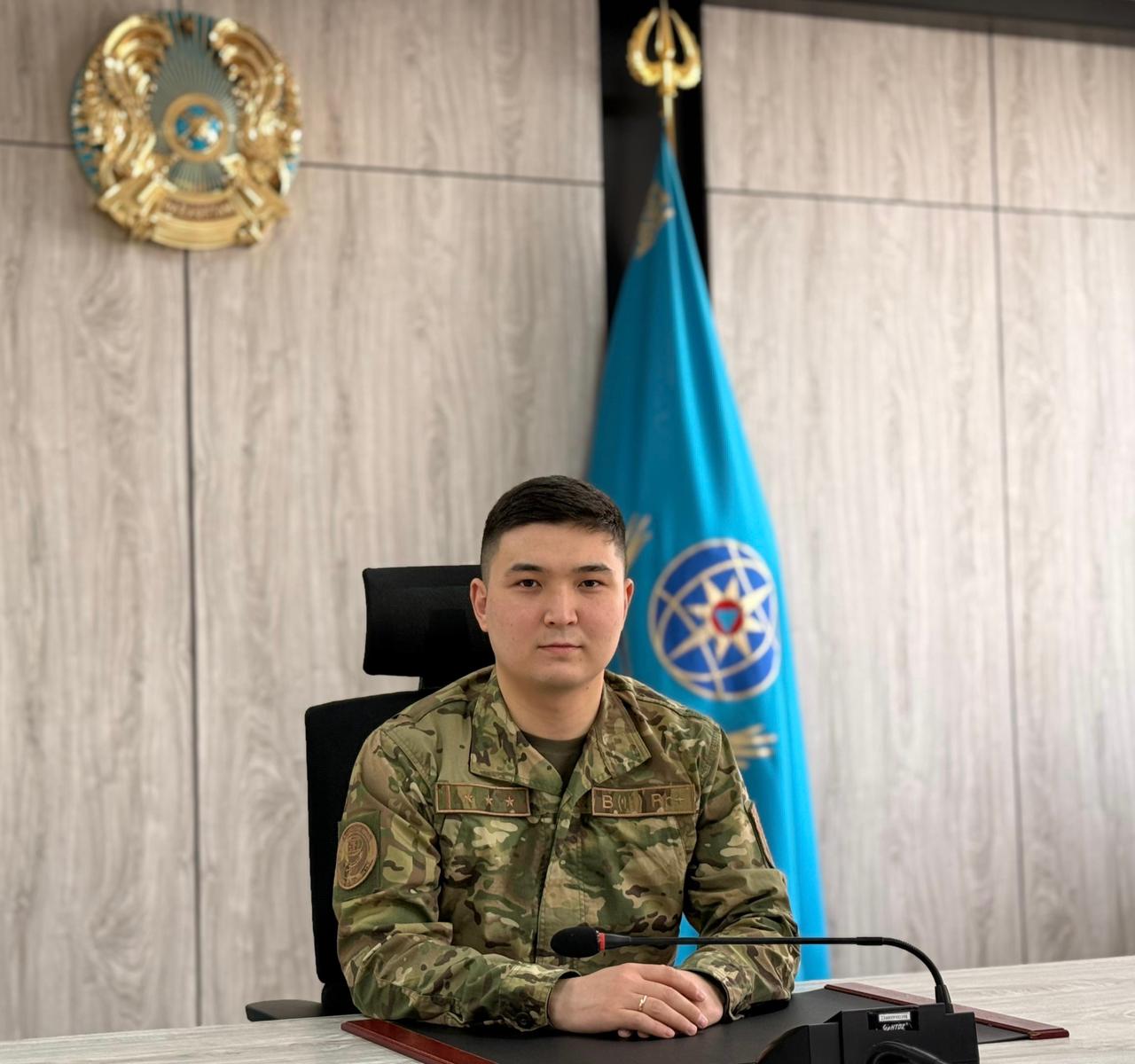 Қазақстан Республикасы ТЖМ Павлодар облысы Төтенше жағдайлар департаментінің ресми өкілі болып азаматтық қорғау аға лейтенанты Қабдылов Самат Әуезұлы тағайындалды