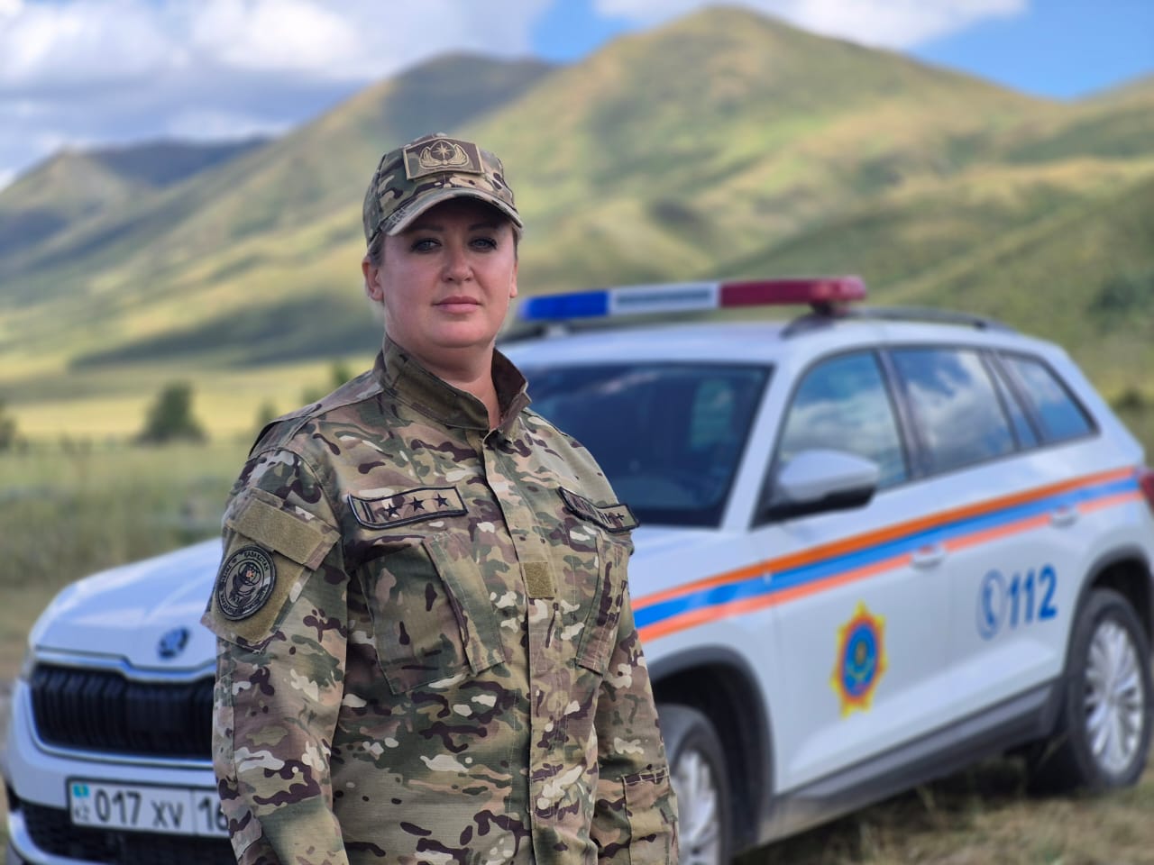 ҚР ТЖМ Шығыс Қазақстан облысы Төтенше жағдайлар департаментінің ресми өкілі азаматтық қорғау полковнигі Марина Лискова