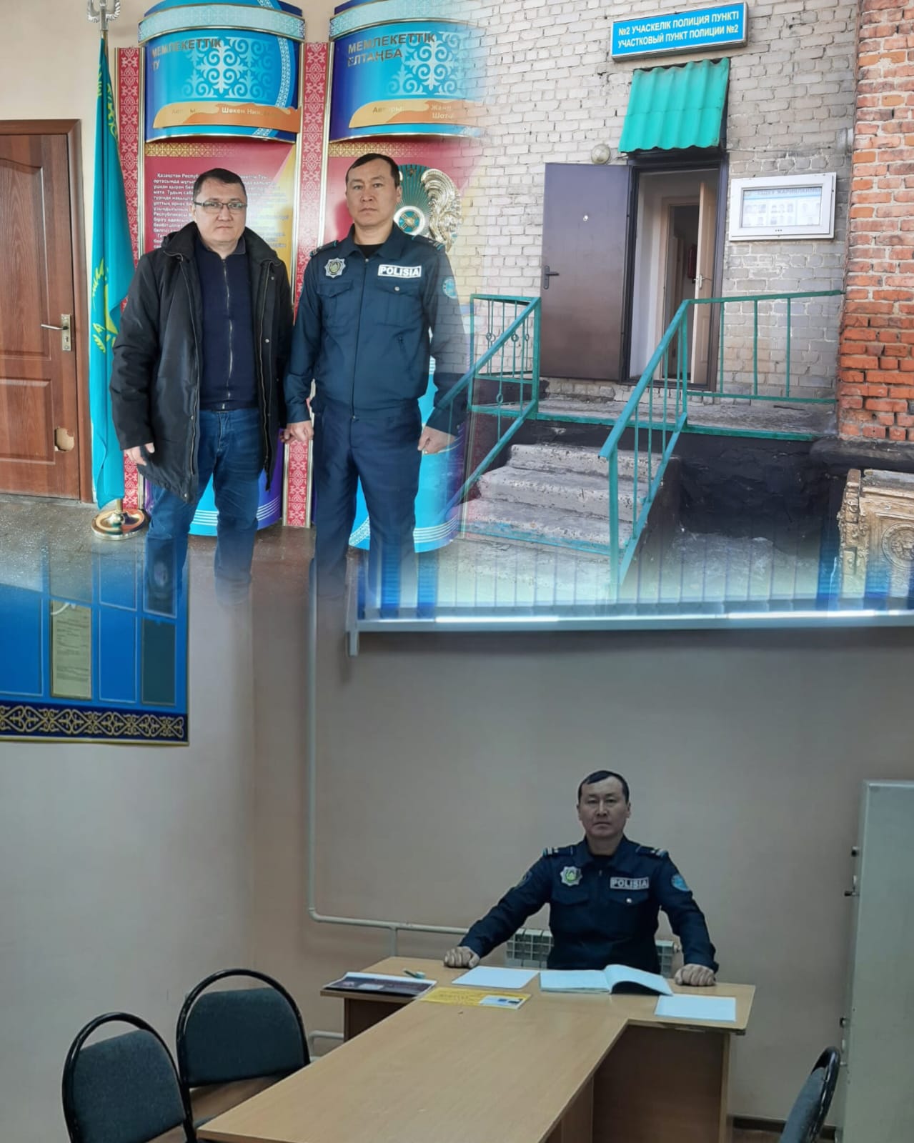 Уәкілдің өкілі Аягөз ауданының полиция бөлімінің учаскелік полиция пункттеріне барды.