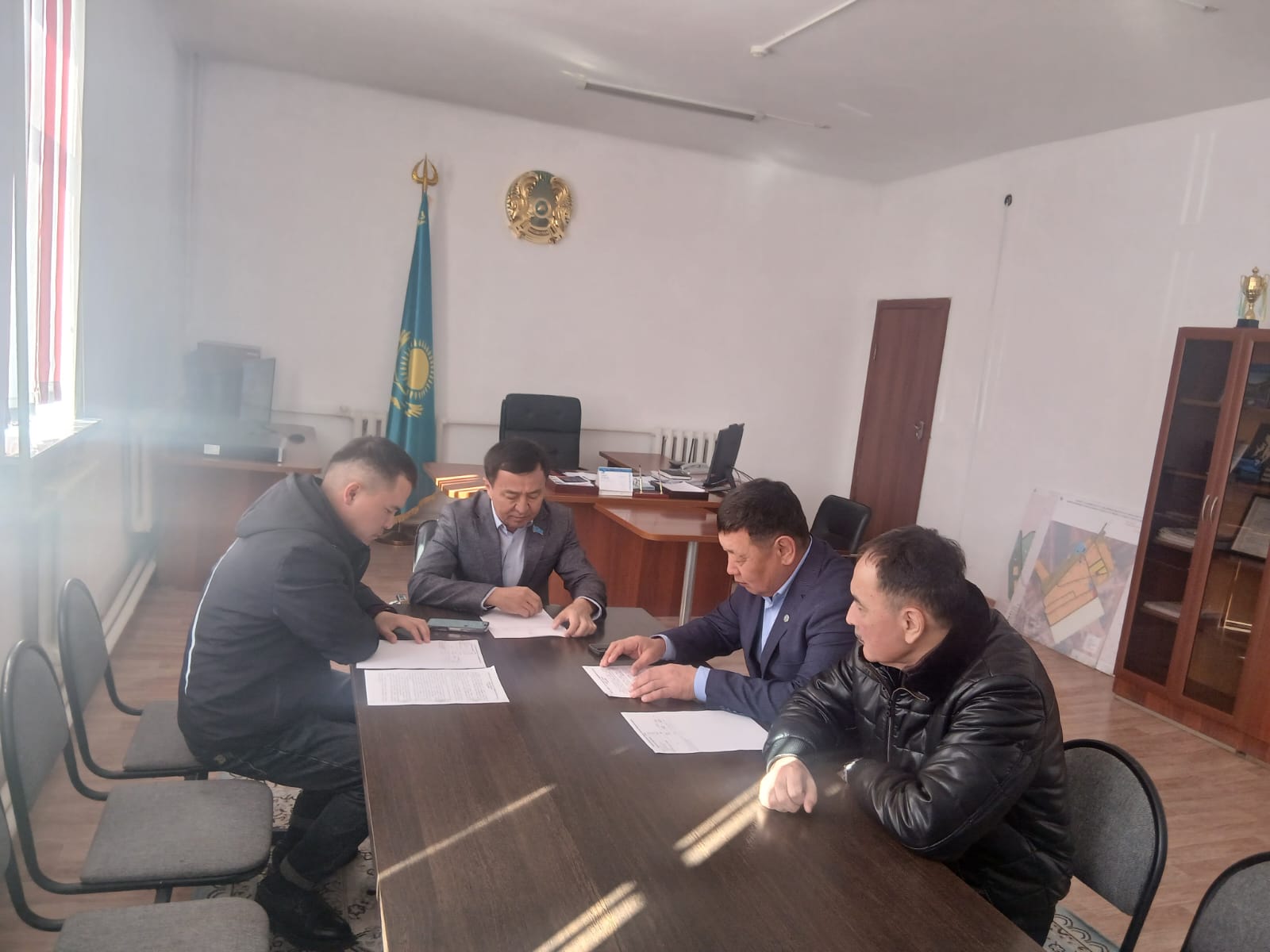 Ауылдық округтерде зерделеу жұмыстары жүргізілді