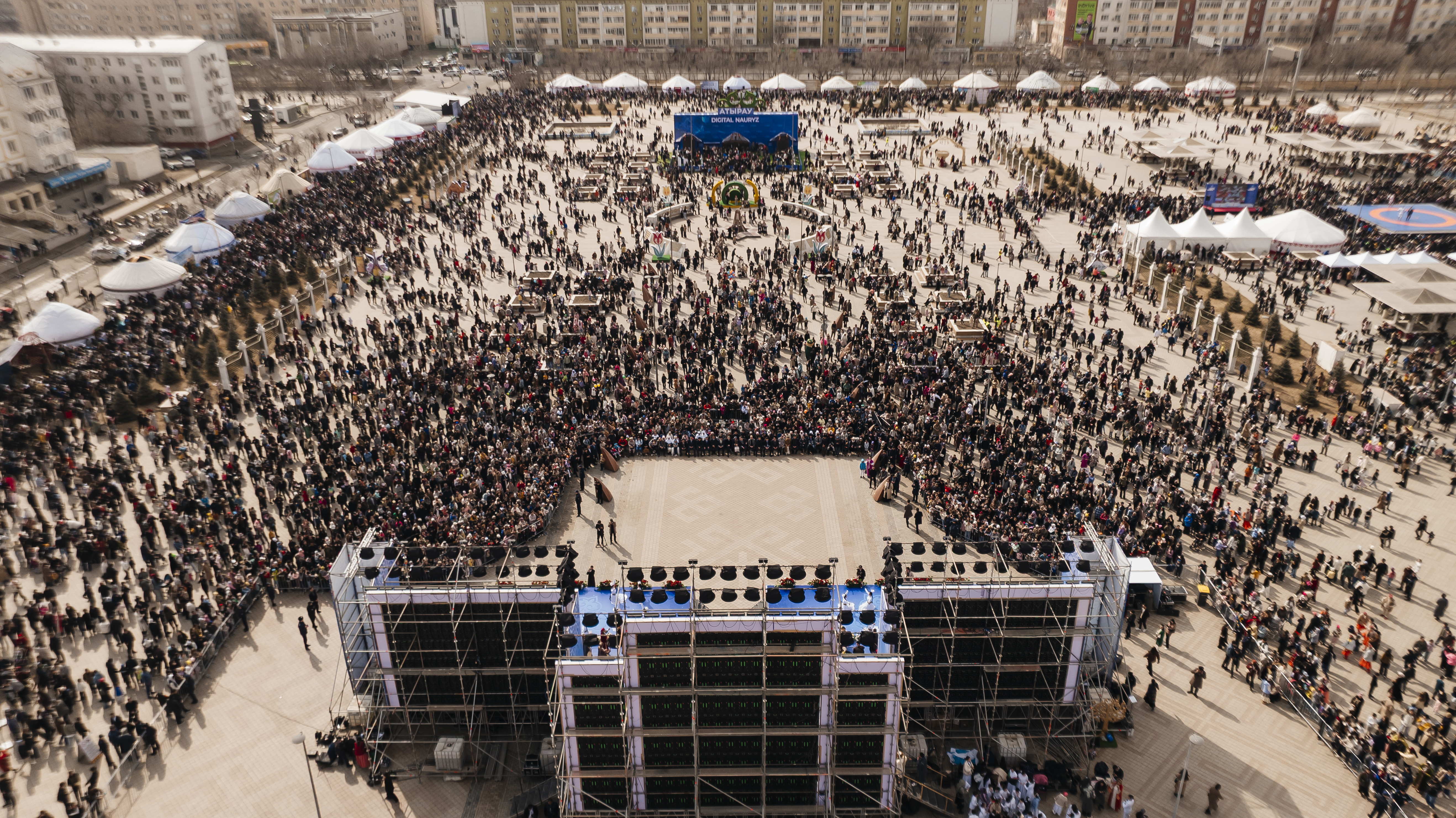 В Атырау масштабно отпраздновали Наурыз мейрамы