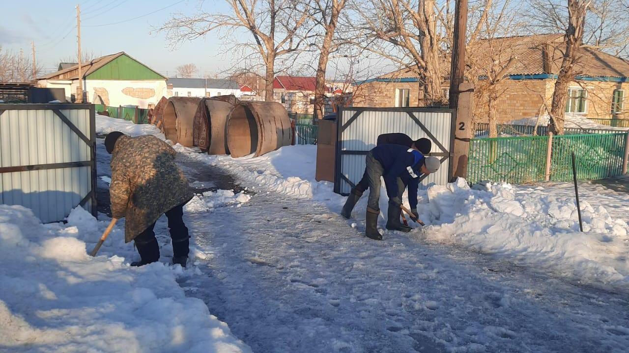 К жителям Карагандинской области обратились из-за резкого таяния снега