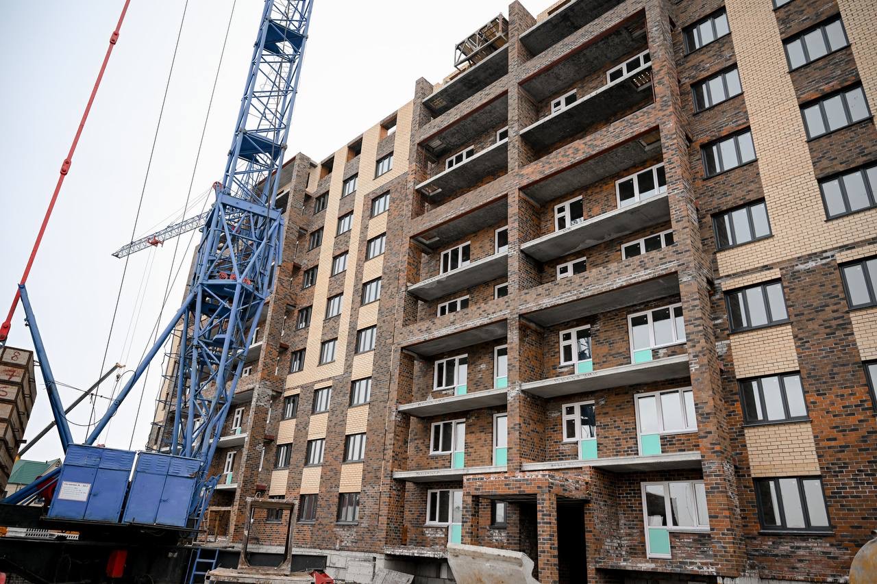 Петропавлда тұрғын үй құрылысы қарқынды жүргізілуде