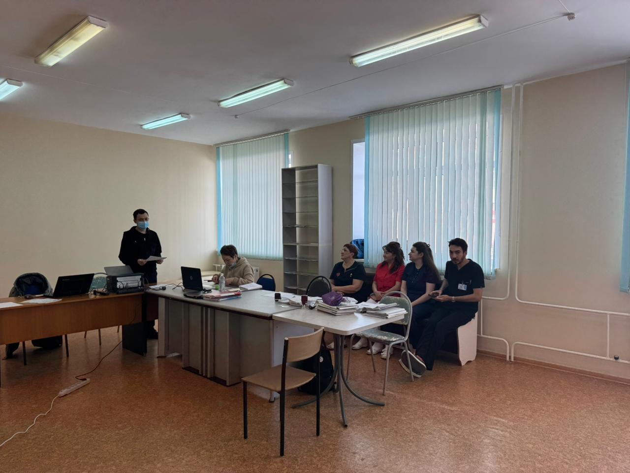 МӘС бөлімінің Железин ауданына көшпелі отырысы.