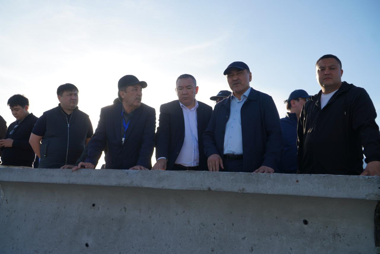 БӘЙДІБЕК: СУ РЕСУРСТАРЫ МИНИСТРІ АУДАНДАҒЫ «БӘЙДІБЕК - АТА» СУ ҚОЙМАСЫНЫҢ ҚҰРЫЛЫСЫМЕН ТАНЫСТЫ