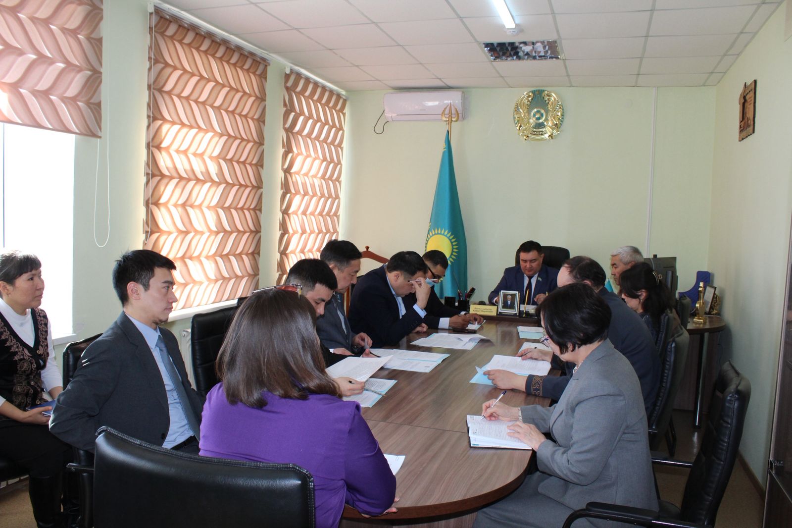 20 марта 2026 года состоялись заседания постоянных комиссий и  очередной 33 сессии Сатпаевского городского маслихата