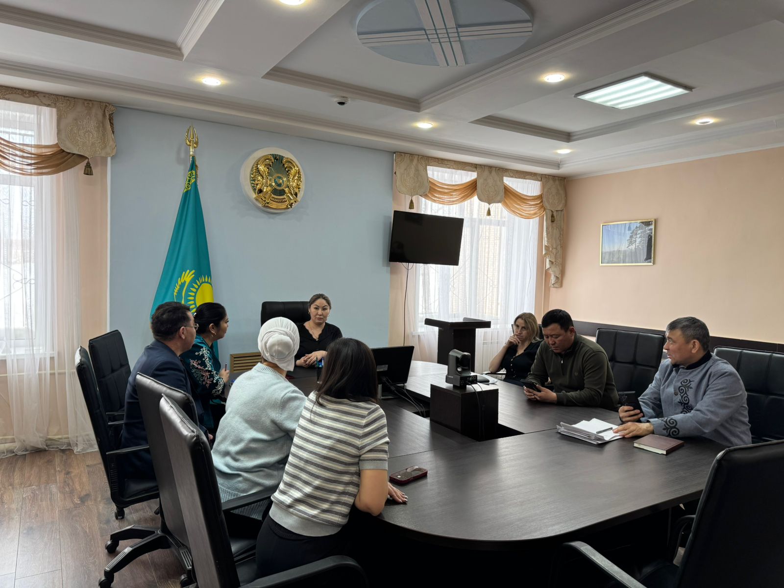 Әдеп кодексін сақтау мәселелері бойынша ұжыммен түсіндіру жұмыстары