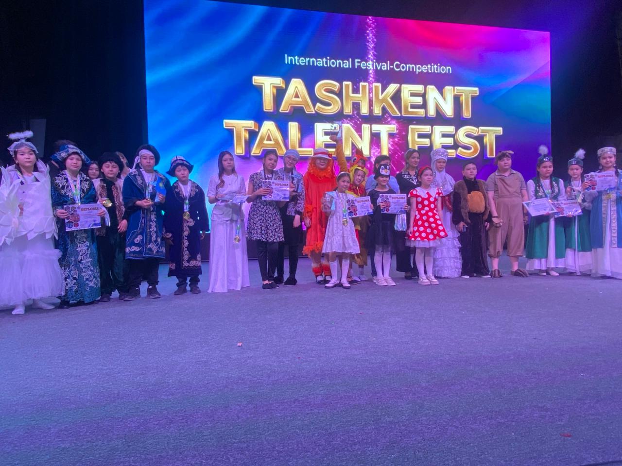 Ташкент төрінде танылған таланттар