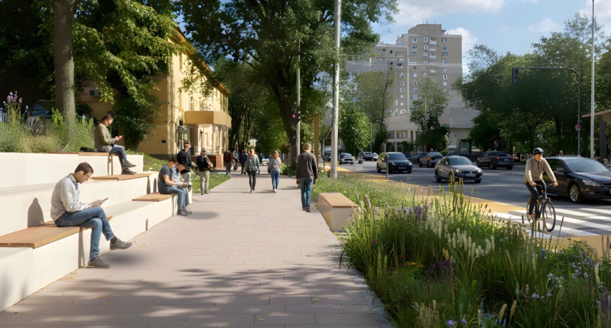 Улицу Сатпаева в Алматы обновят по международным стандартам