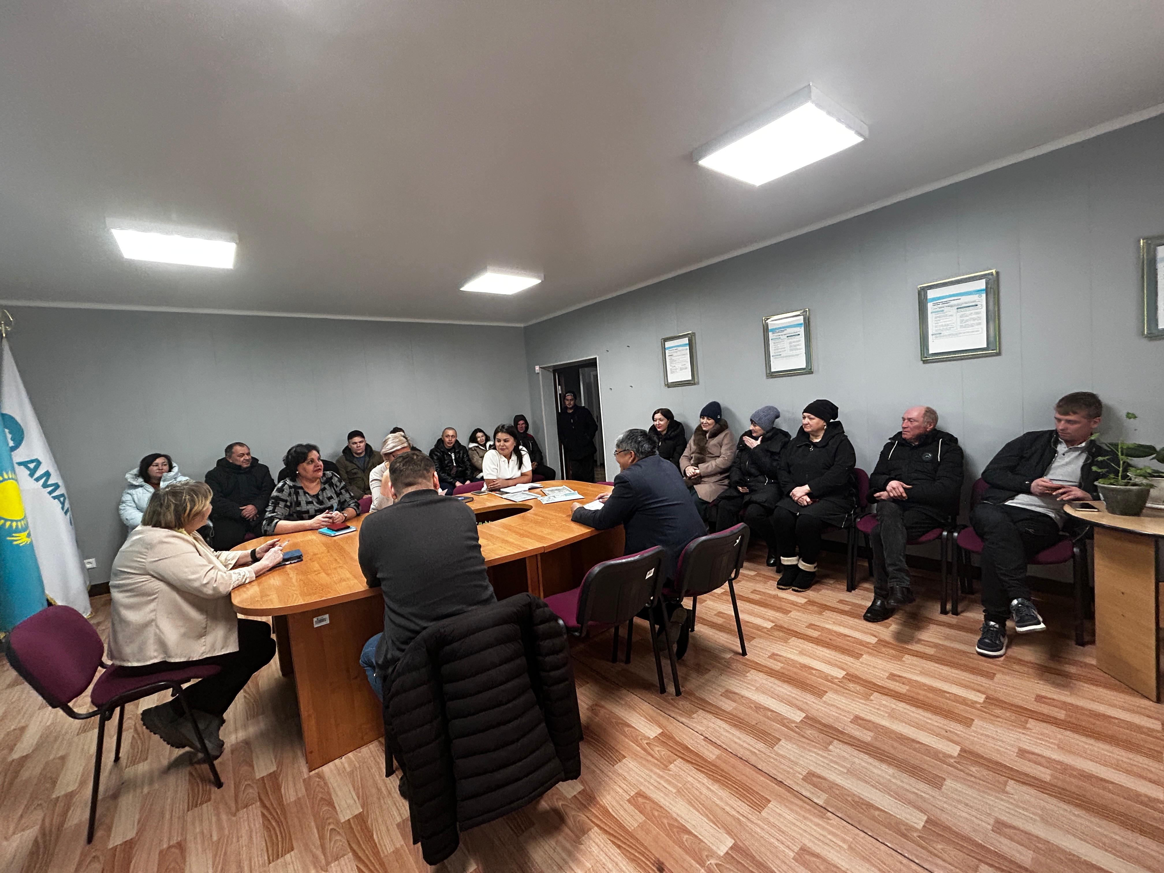 Тұрғын үй көмегін көрсетудің мөлшері мен тәртібін айқындау туралы түсіндіру жұмысы