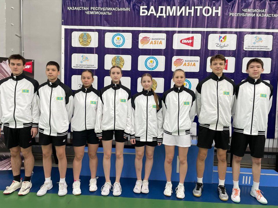 «Қостанайлық бадминтоншылар ҚР чемпионатында жеті алтын медаль жеңіп алды»