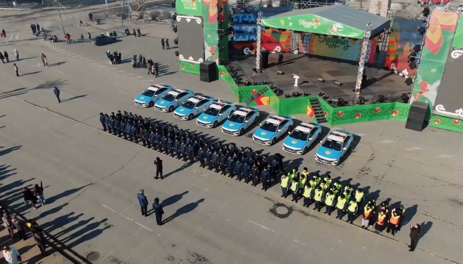 ШҚО полицейлері Наурыз мейрамындағы іс-шаралар кезінде тәртіпті қамтамасыз етті