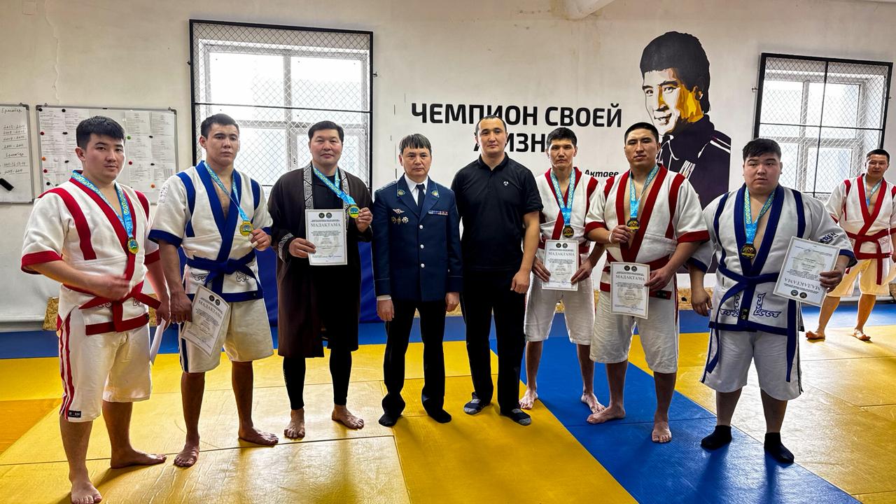 Рух пен мінез сынға түскен сәт: ШҚО ПД-да QAZAQ KURESI-нен мықтылар анықталды