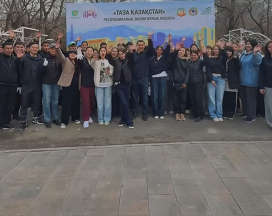 «Тазару күні»: Алмалы ауданында ауқымды экологиялық акция өтті