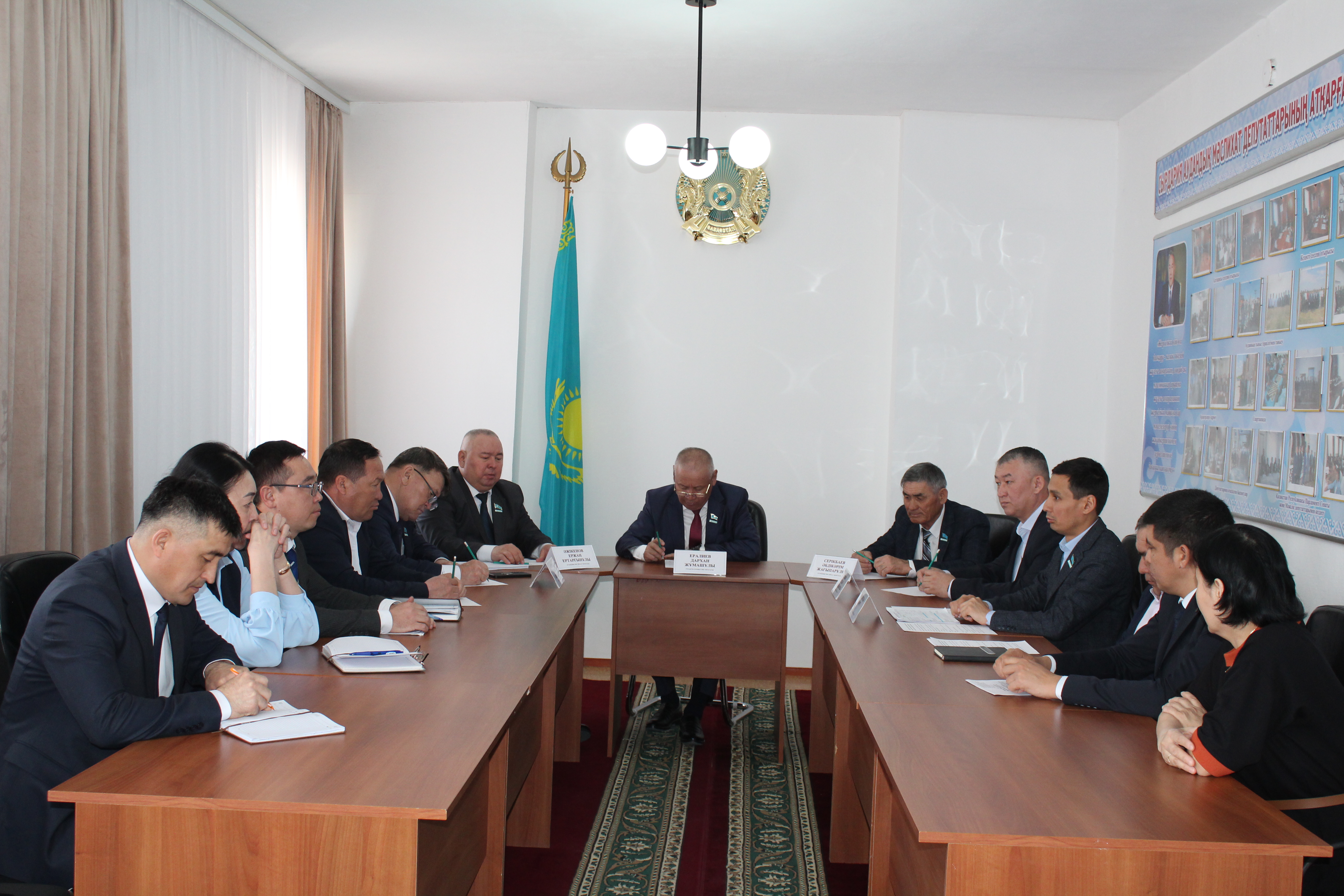 Сайлауалды бағдарлама аясында инфрақұрылым мәселелері қаралды.