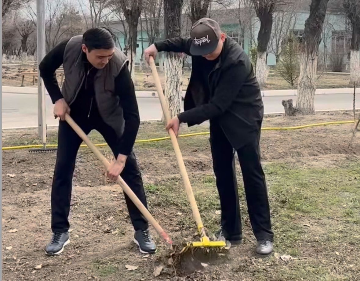 АЛМАТЫ ОБЛЫСЫНЫҢ ПОЛИЦЕЙЛЕРІ ТАЗАРУ КҮНІ АЯСЫНДА ҚАРТТАР ҮЙІНДЕ СЕНБІЛІК ӨТКІЗДІ