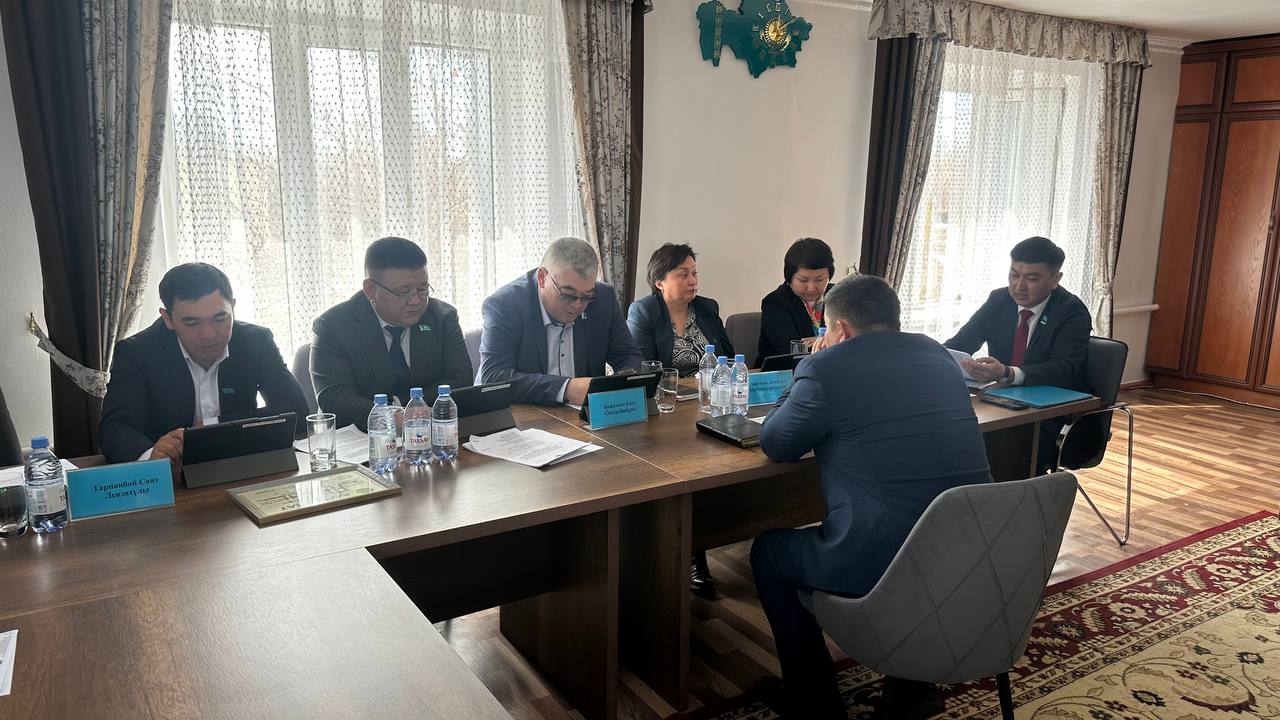 Аудандық мәслихаттың тұрақты комиссияларының  бірлескен мәжілісі өтті