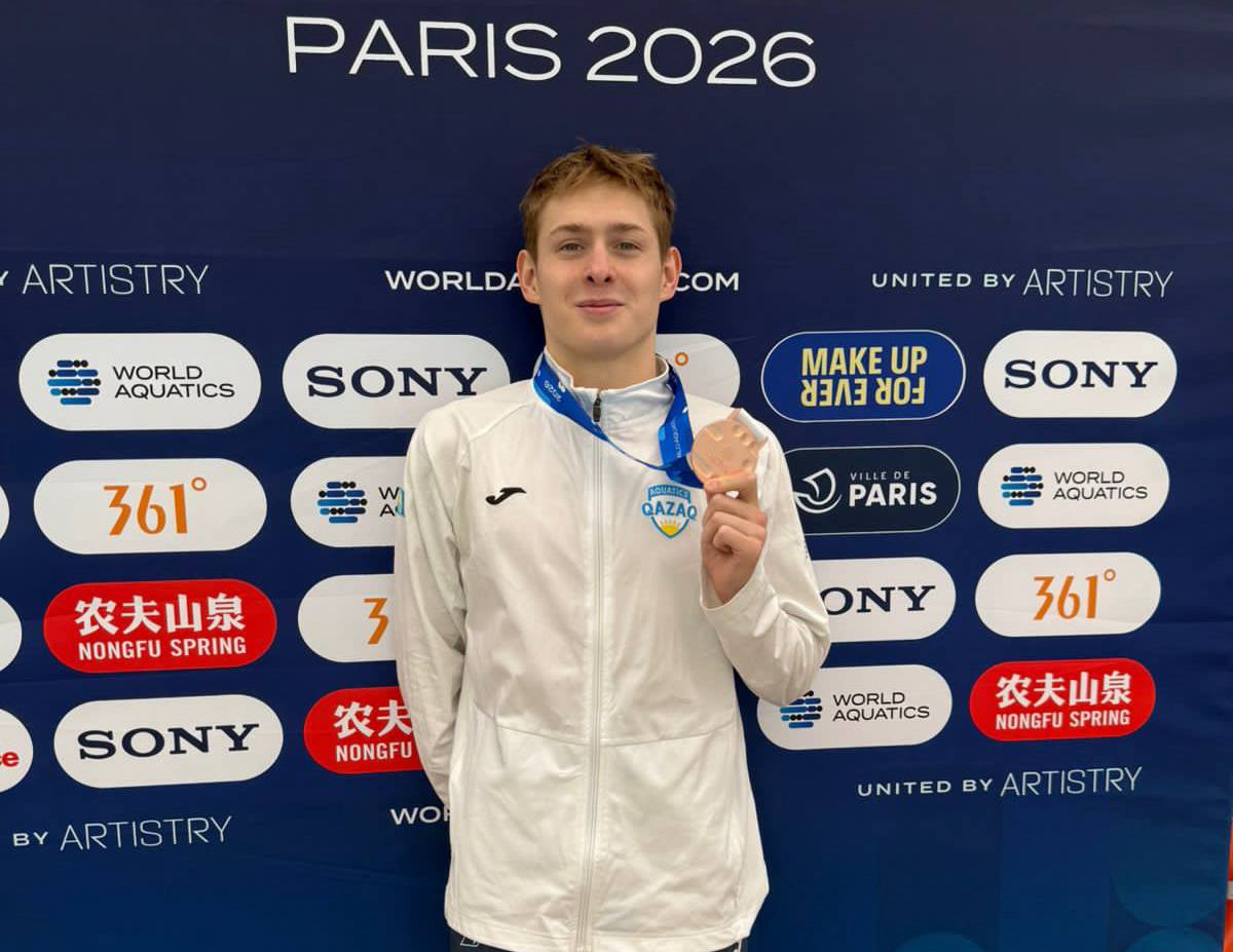 Виктор Друзин көркем жүзуден Париждегі әлем кубогында жүлделі болды