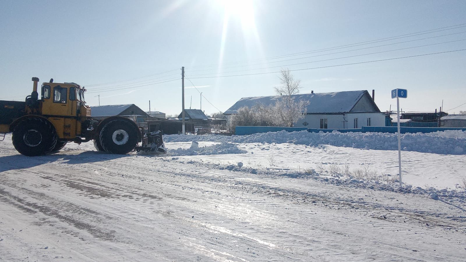 Алтынсарин ауданында «Қарлы десант» акциясы өтті