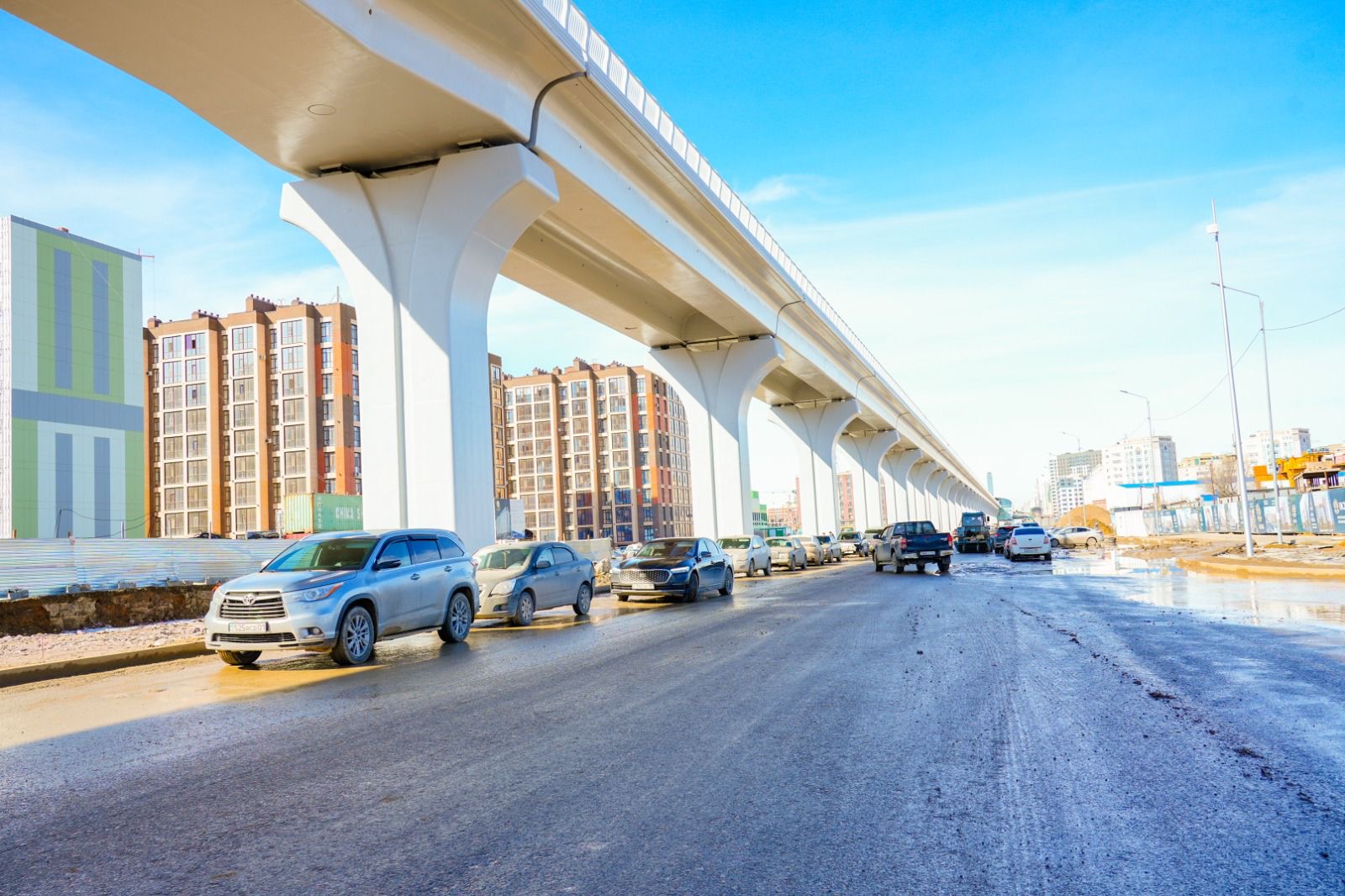 Астанада қыс мезгілінен кейін санитарлық тазалау жұмысы жүріп жатыр