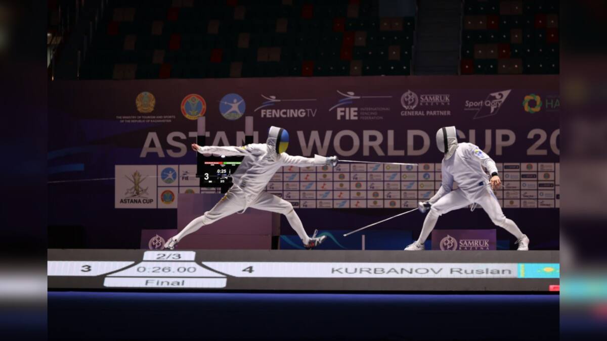 Ұландық Руслан Құрбанов семсерлесуден әлем чемпионатының күміс жүлдегері атанды