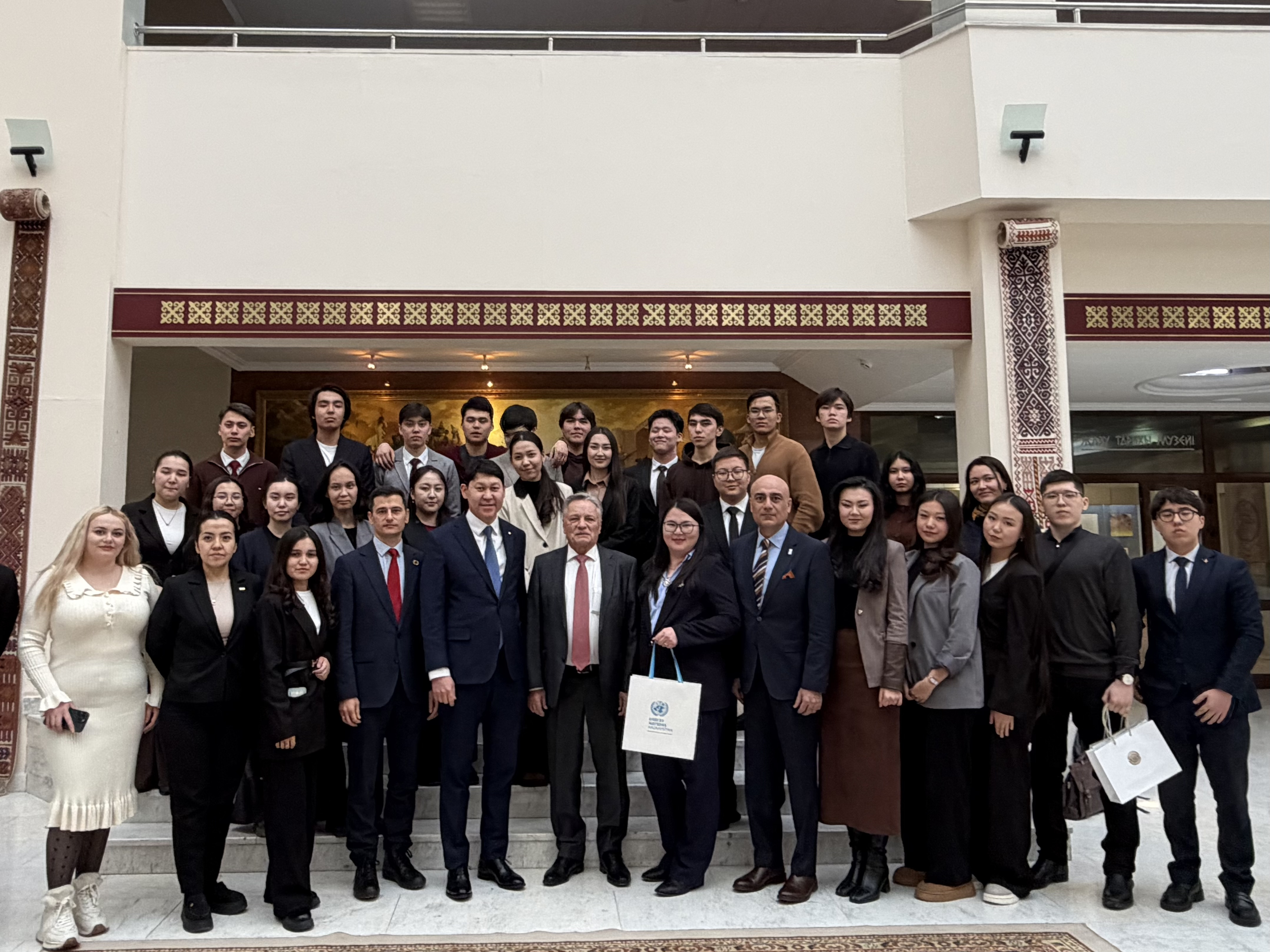 В Евразийском национальном университете  имени Л.Н. Гумилева прошла лекция, посвящённая сотрудничеству Казахстана с ООН